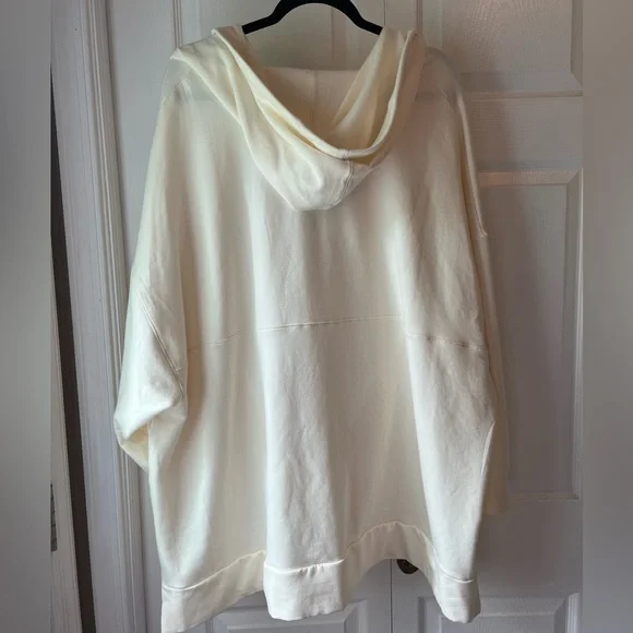 Old Navy Oversized V-Neck Sweatshirt - Picture 2 of 4